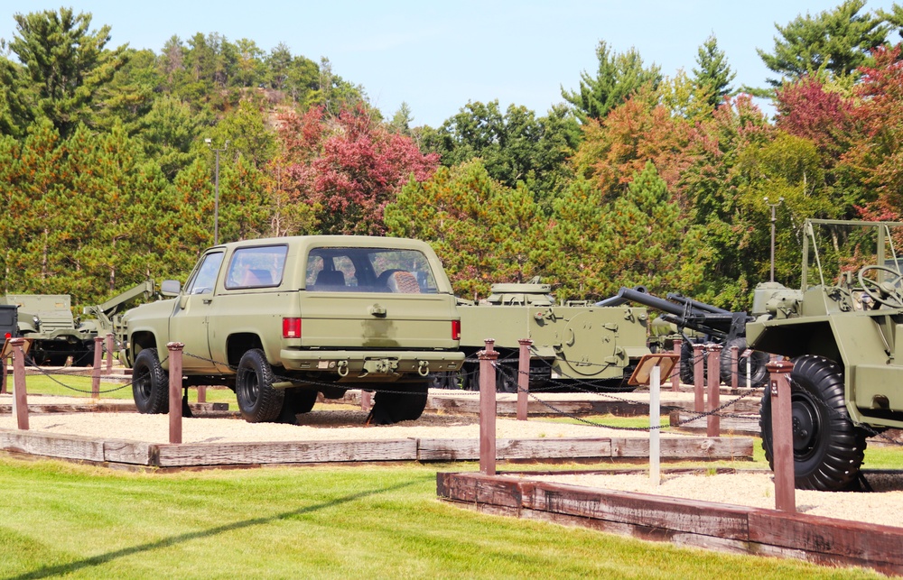 2024 Fall Colors at Fort McCoy's Equipment Park