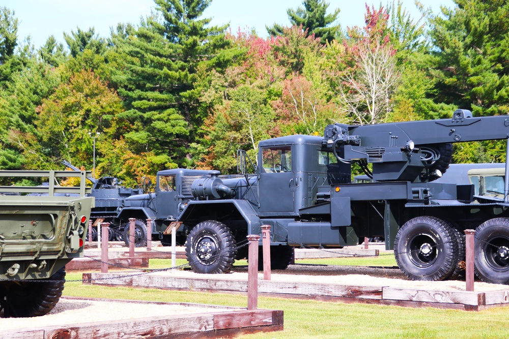 2024 Fall Colors at Fort McCoy's Equipment Park