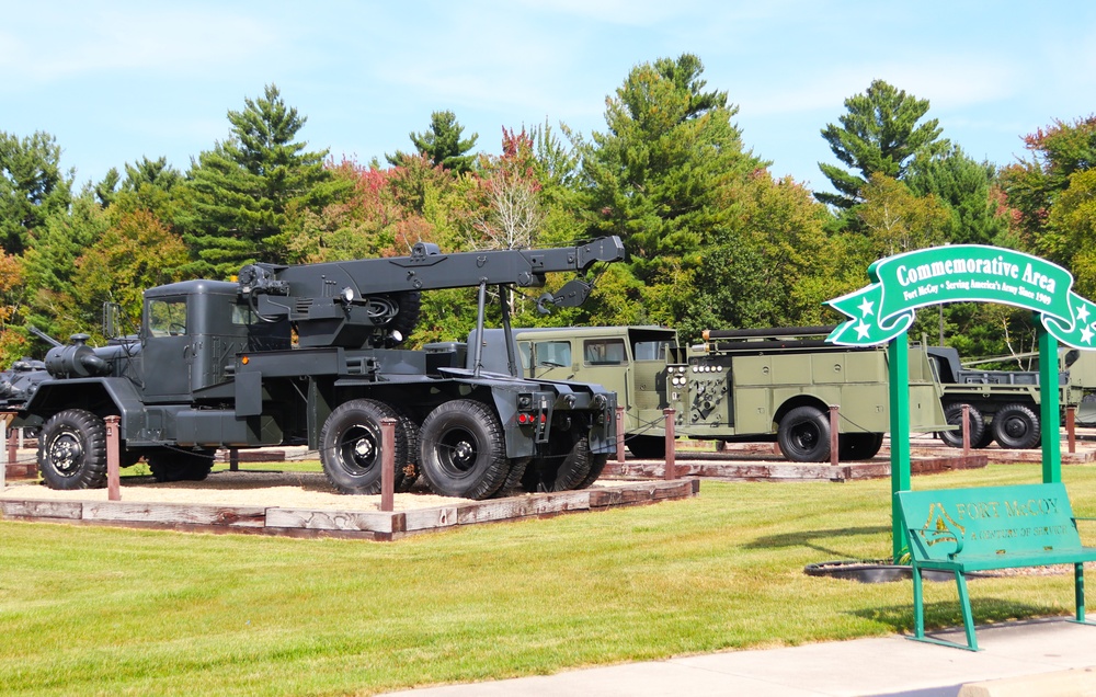 2024 Fall Colors at Fort McCoy's Equipment Park