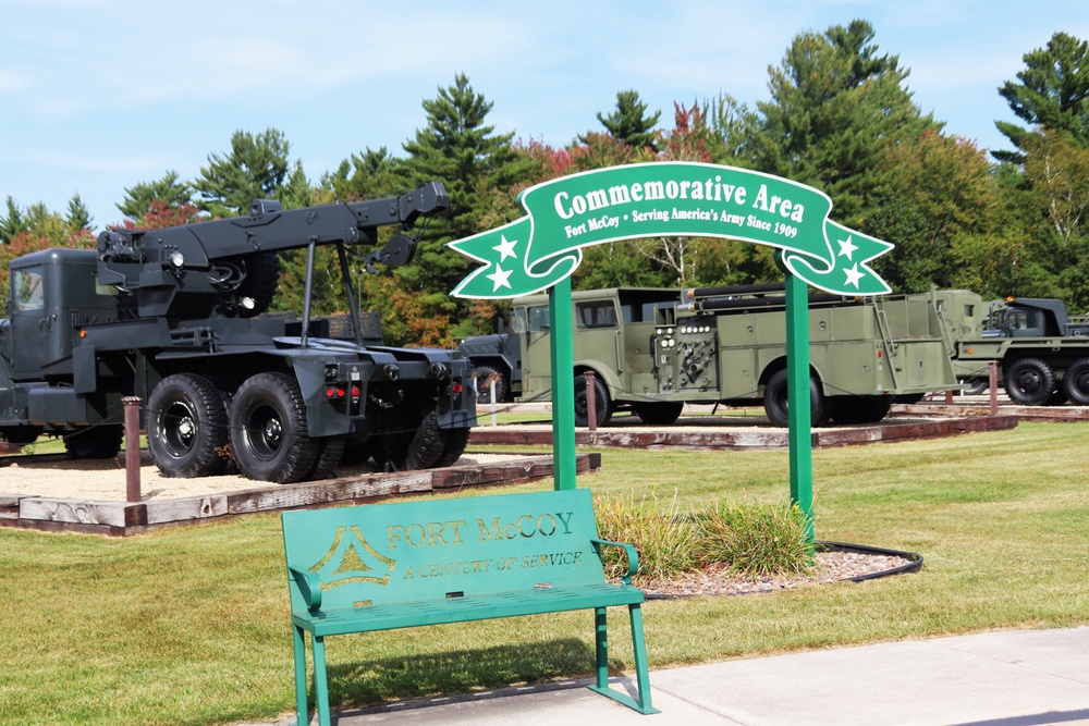 2024 Fall Colors at Fort McCoy's Equipment Park