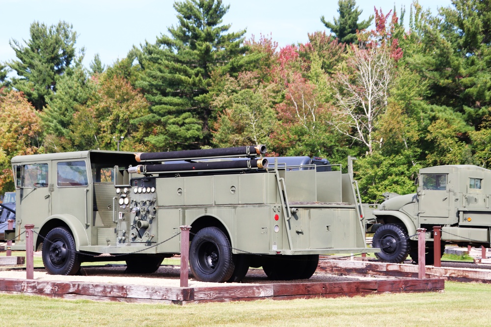 2024 Fall Colors at Fort McCoy's Equipment Park