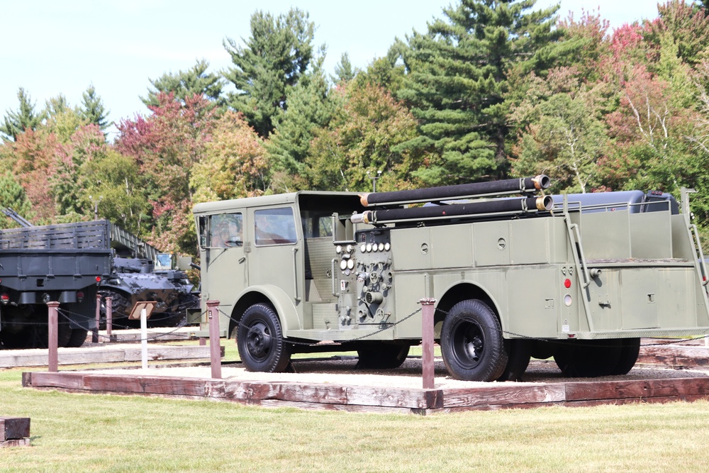 2024 Fall Colors at Fort McCoy's Equipment Park