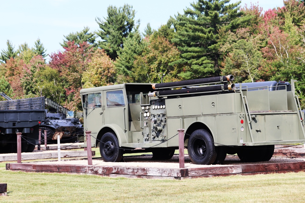 2024 Fall Colors at Fort McCoy's Equipment Park