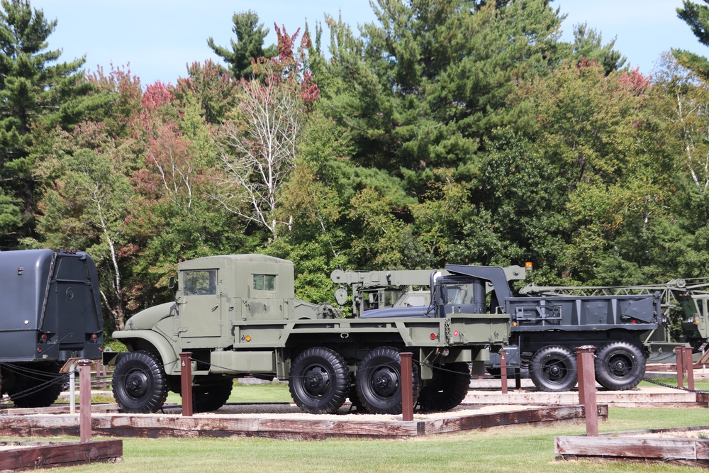 2024 Fall Colors at Fort McCoy's Equipment Park