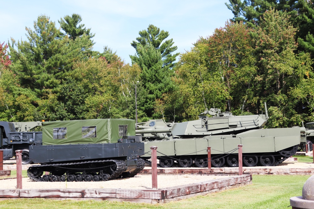 2024 Fall Colors at Fort McCoy's Equipment Park