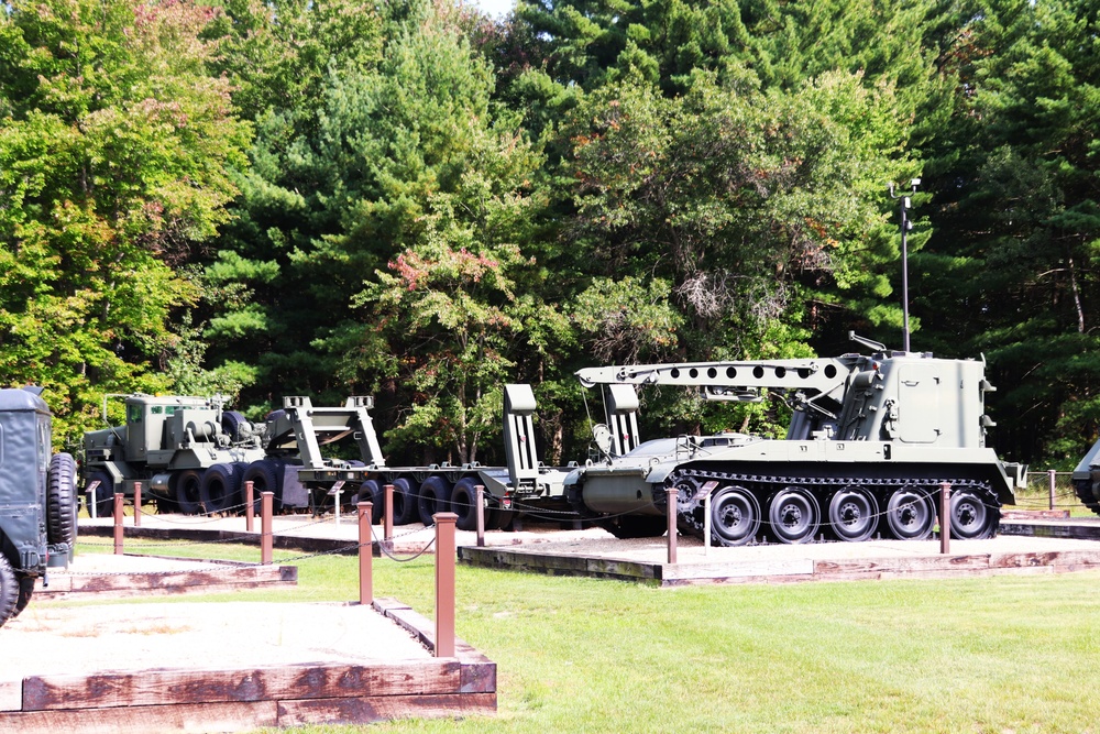 2024 Fall Colors at Fort McCoy's Equipment Park