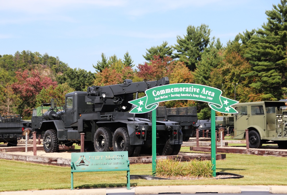 2024 Fall Colors at Fort McCoy's Equipment Park