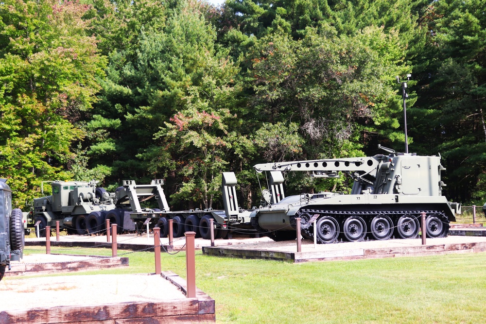 2024 Fall Colors at Fort McCoy's Equipment Park