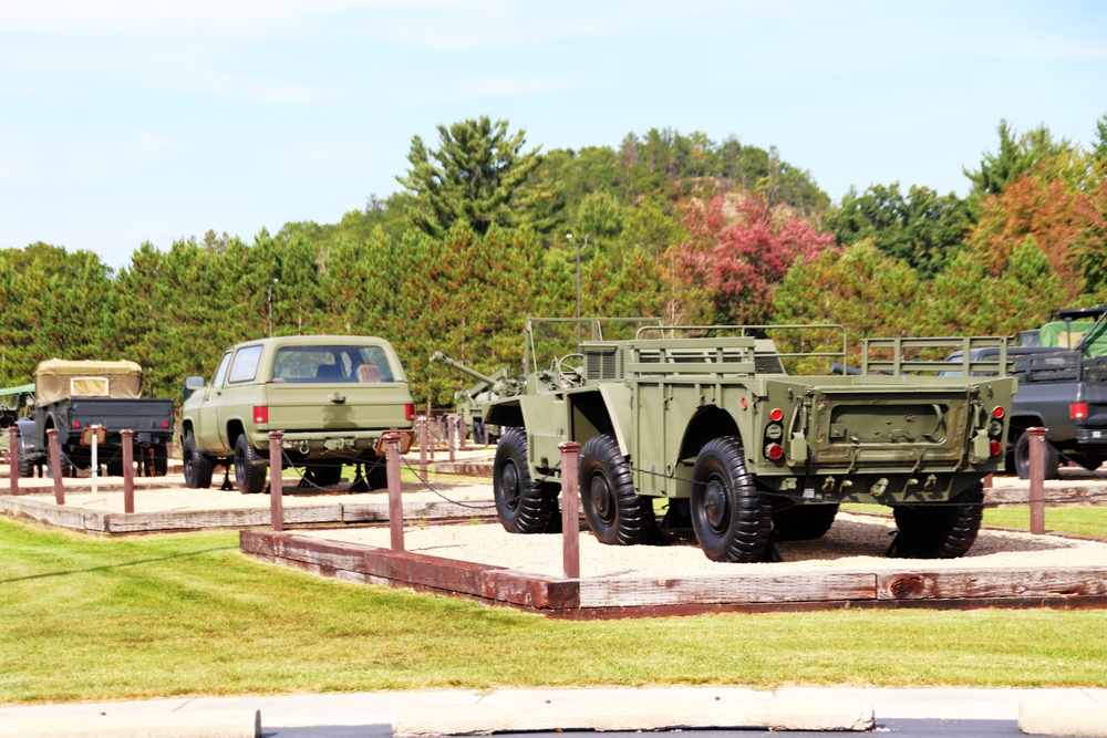 2024 Fall Colors at Fort McCoy's Equipment Park