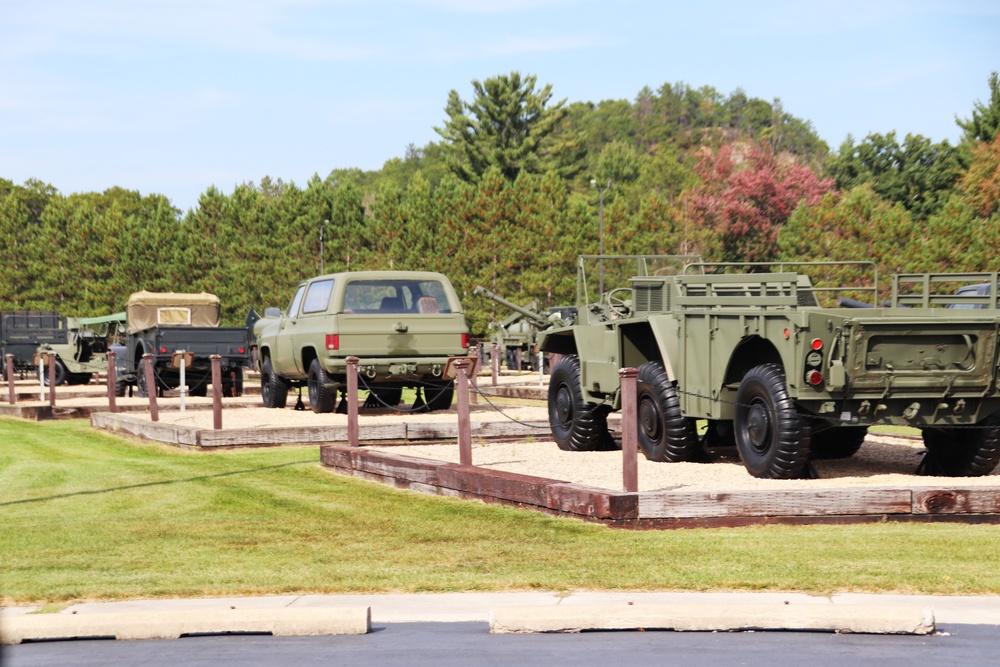 2024 Fall Colors at Fort McCoy's Equipment Park