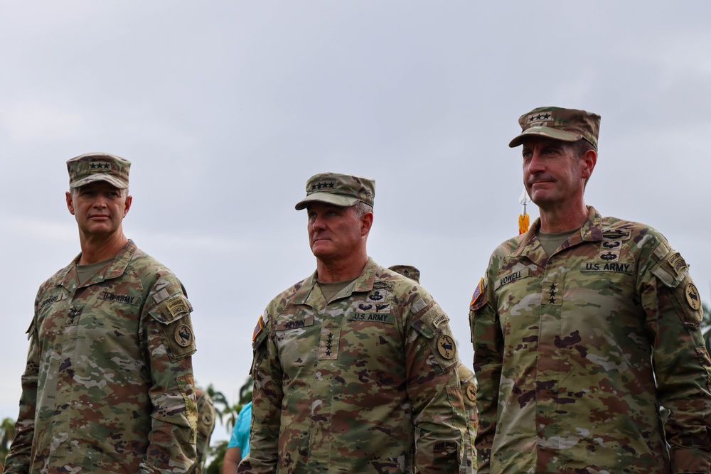 USARPAC Flying V Ceremony