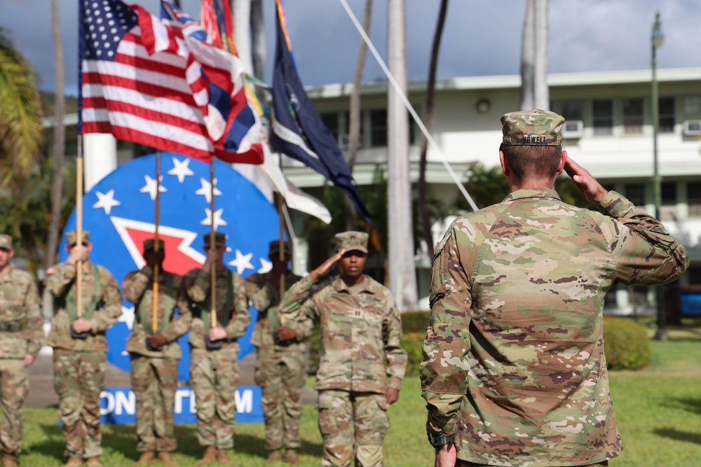 USARPAC Flying V Ceremony