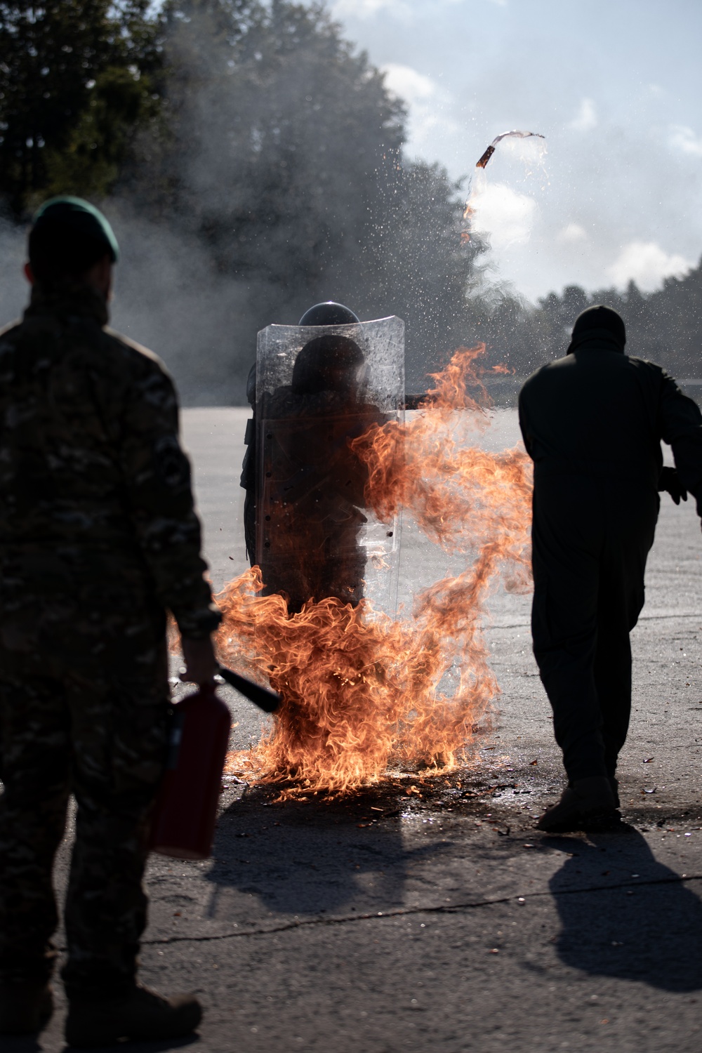 KFOR 34 Conducts Fire Phobia Training in Hohenfels, Germany