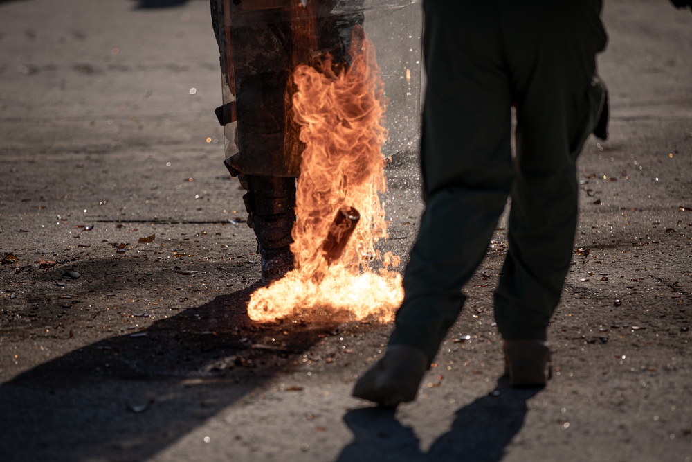 KFOR 34 Conducts Fire Phobia Training in Hohenfels, Germany