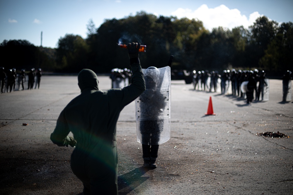 KFOR 34 Conducts Fire Phobia Training in Hohenfels, Germany