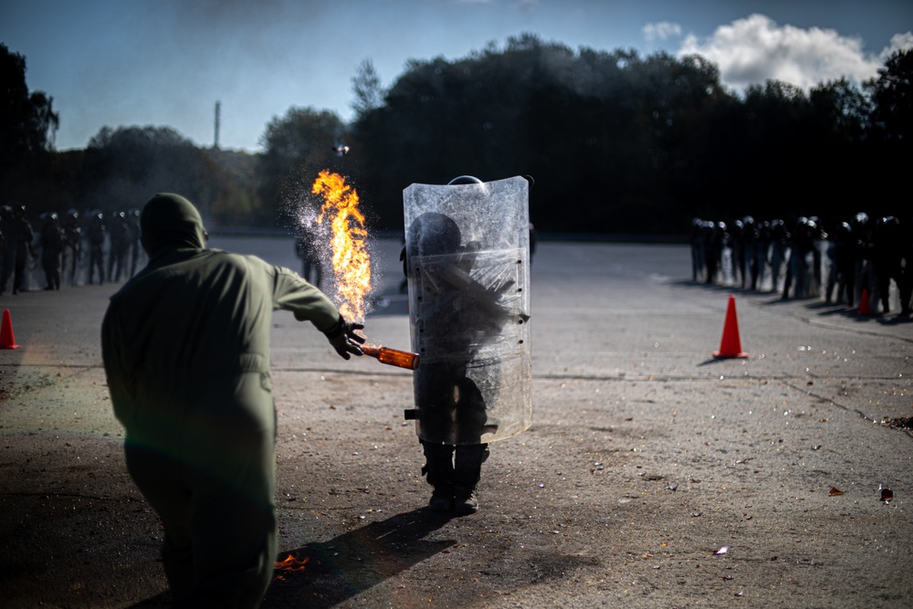 KFOR 34 Conducts Fire Phobia Training in Hohenfels, Germany