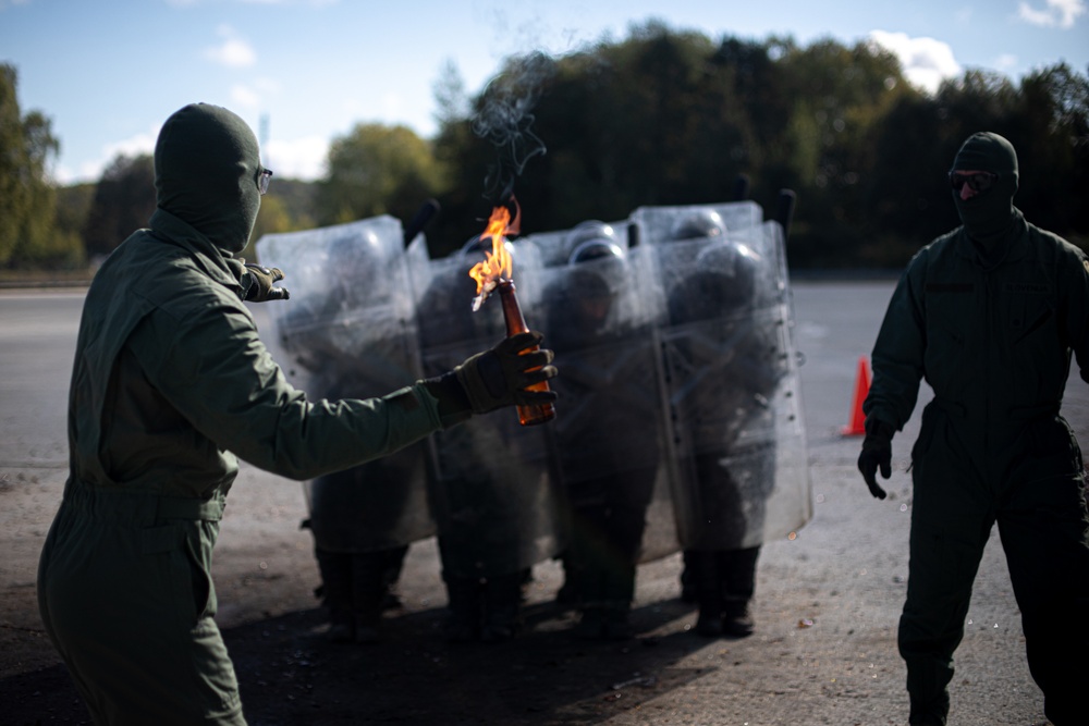 KFOR 34 Conducts Fire Phobia Training in Hohenfels, Germany