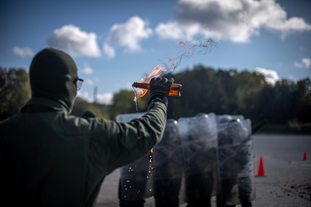 KFOR 34 Conducts Fire Phobia Training in Hohenfels, Germany