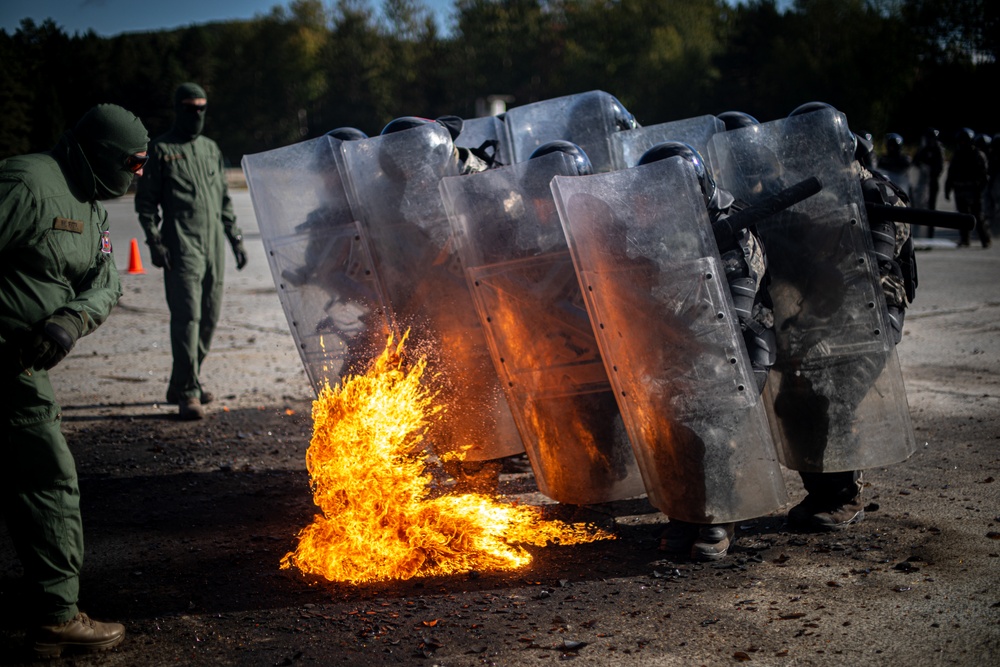 KFOR 34 Conducts Fire Phobia Training in Hohenfels, Germany