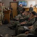 3rd MAW Marines and British Royal Navy aircrews conduct a subject matter expert exchange