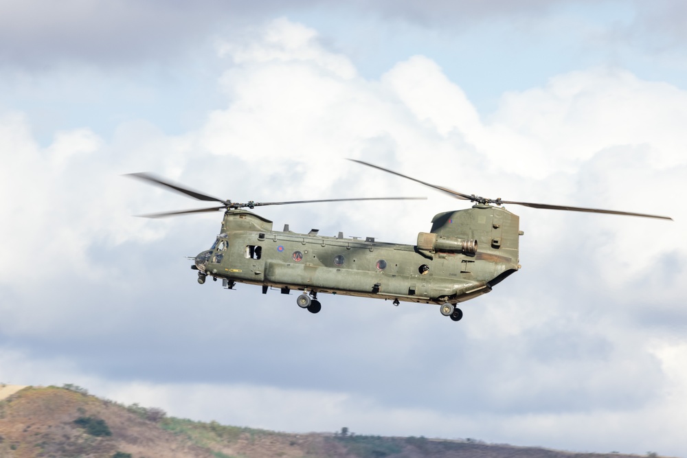 3rd MAW Marines and British Royal Navy aircrews conduct a subject matter expert exchange