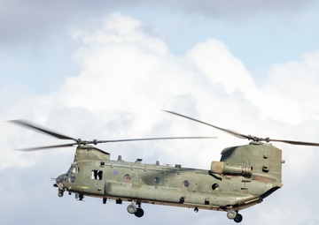 3rd MAW Marines and British Royal Navy aircrews conduct a subject matter expert exchange