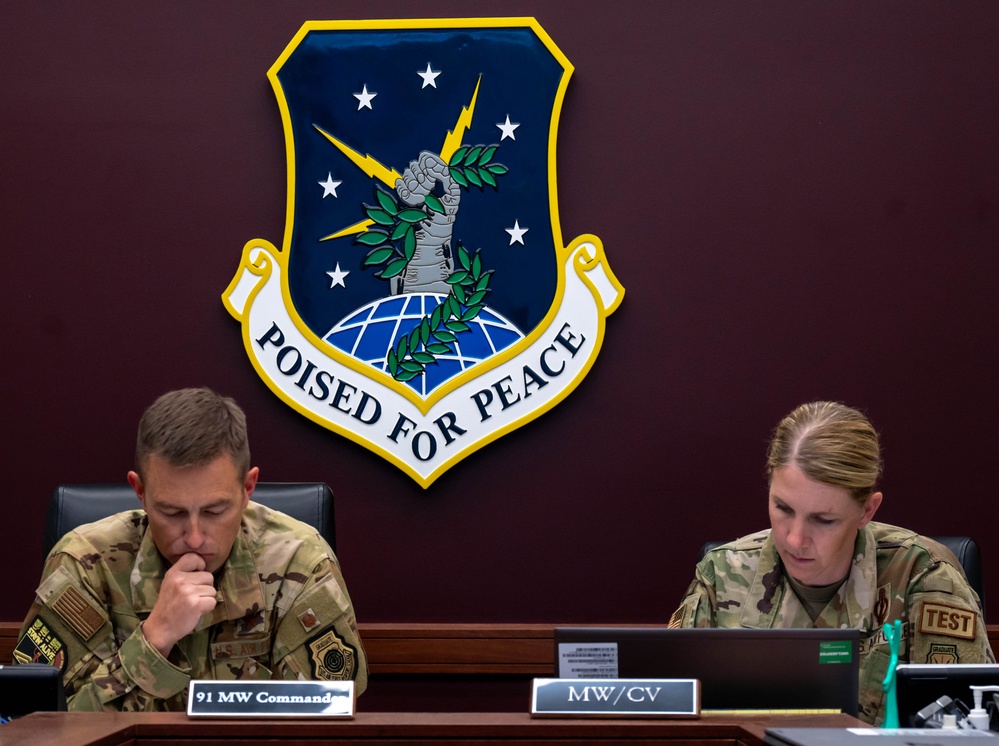 Proving Credibility: 91st Missile Wing completes simulated test launch