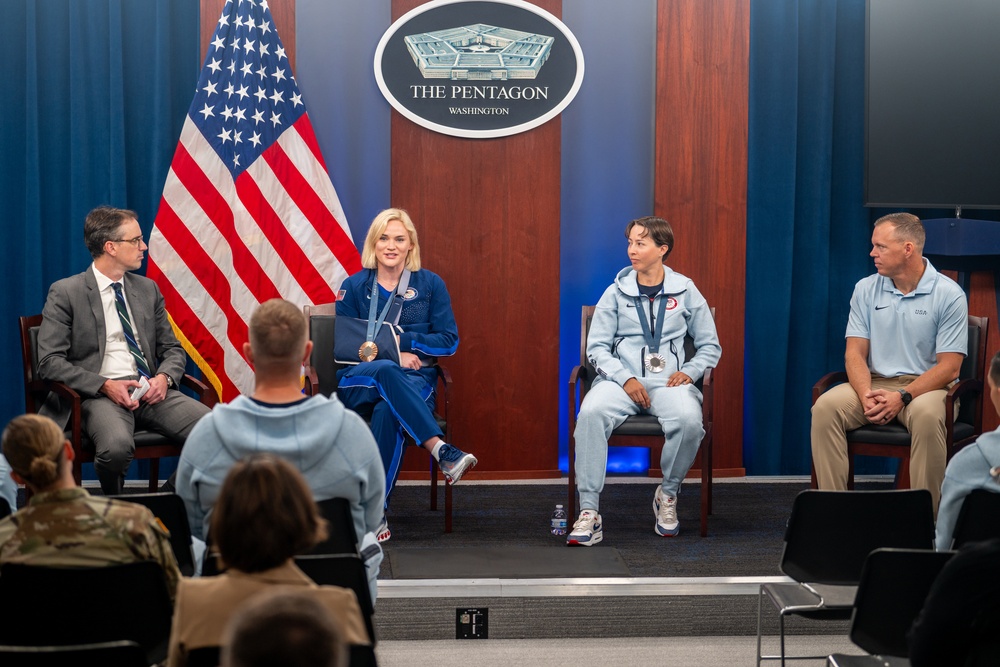 2024 DoD Olympians and Paralympians visit Pentagon
