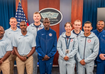 2024 DoD Olympians and Paralympians visit Pentagon