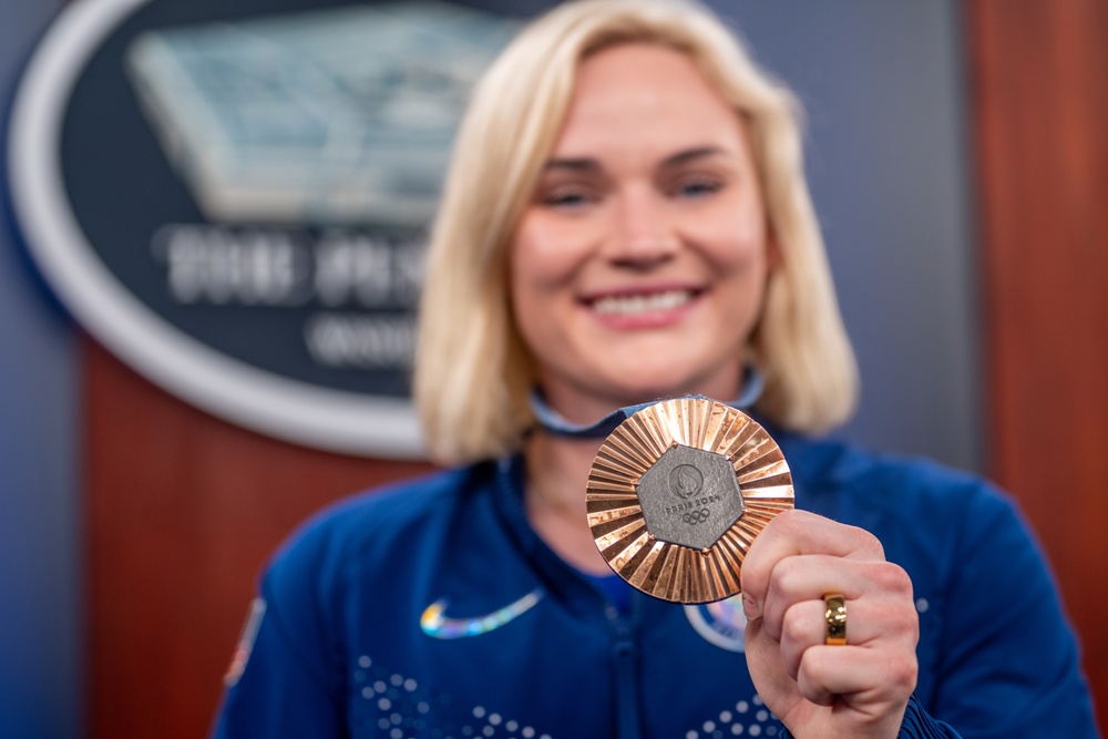 2024 DoD Olympians and Paralympians visit Pentagon