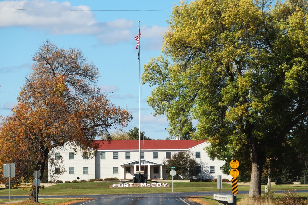 Fort McCoy Fall Colors 2024