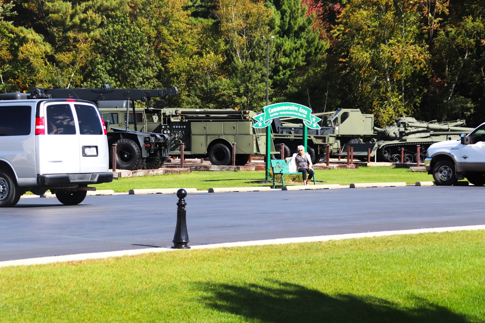 2024 Fall Colors at Fort McCoy's Equipment Park