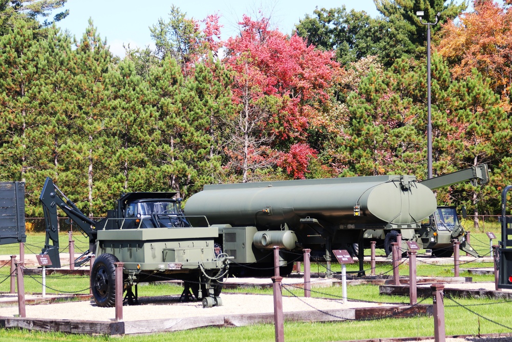 2024 Fall Colors at Fort McCoy's Equipment Park