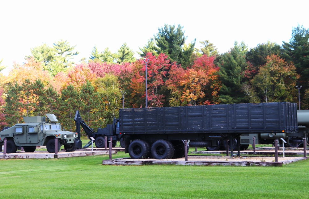 2024 Fall Colors at Fort McCoy's Equipment Park