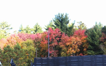 To see Army history up close with fall colors in full display, visit Fort McCoy’s Equipment Park in October