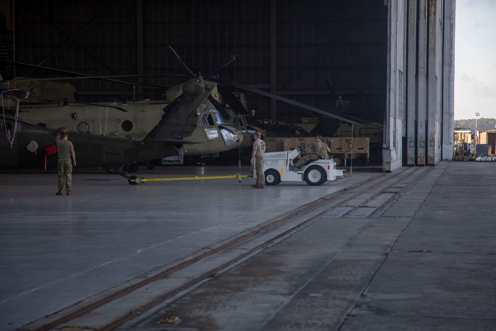 2-3 GSAB MEDEVAC transfer after Hurricane Helene