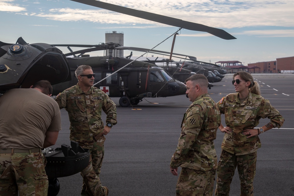 2-3 GSAB MEDEVAC transfer after Hurricane Helene