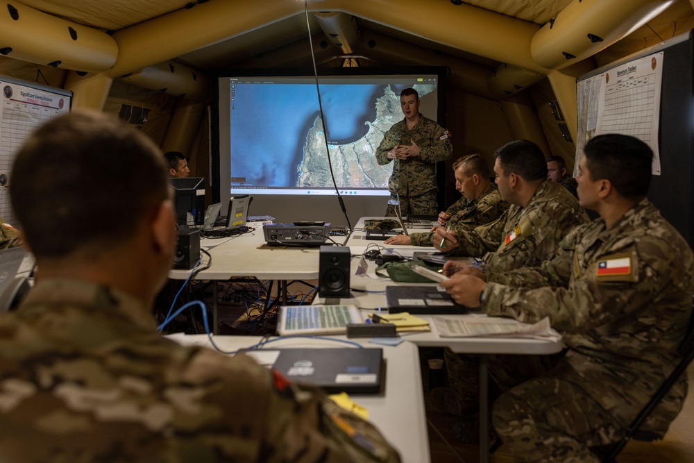 U.S., Chilean Marines Implement Targeting Web in Exercise UNITAS LXV