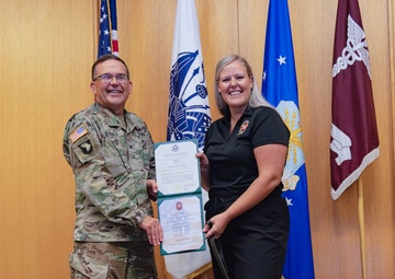 BAMC holds special promotion ceremony for three four-legged service members