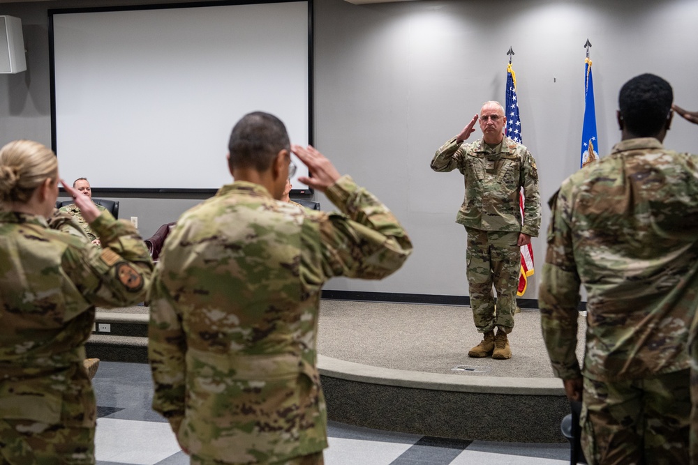 514th Aeromedical Staging Squadron Change of Command