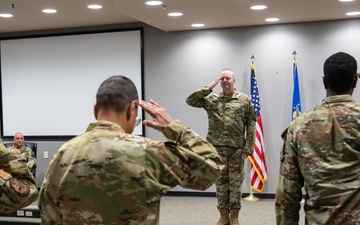 514th Aeromedical Staging Squadron Change of Command