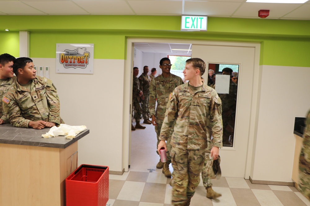 5th Battalion, 4th Air Defense Artillery Regiment Hosts Grand opening for Food Kiosk