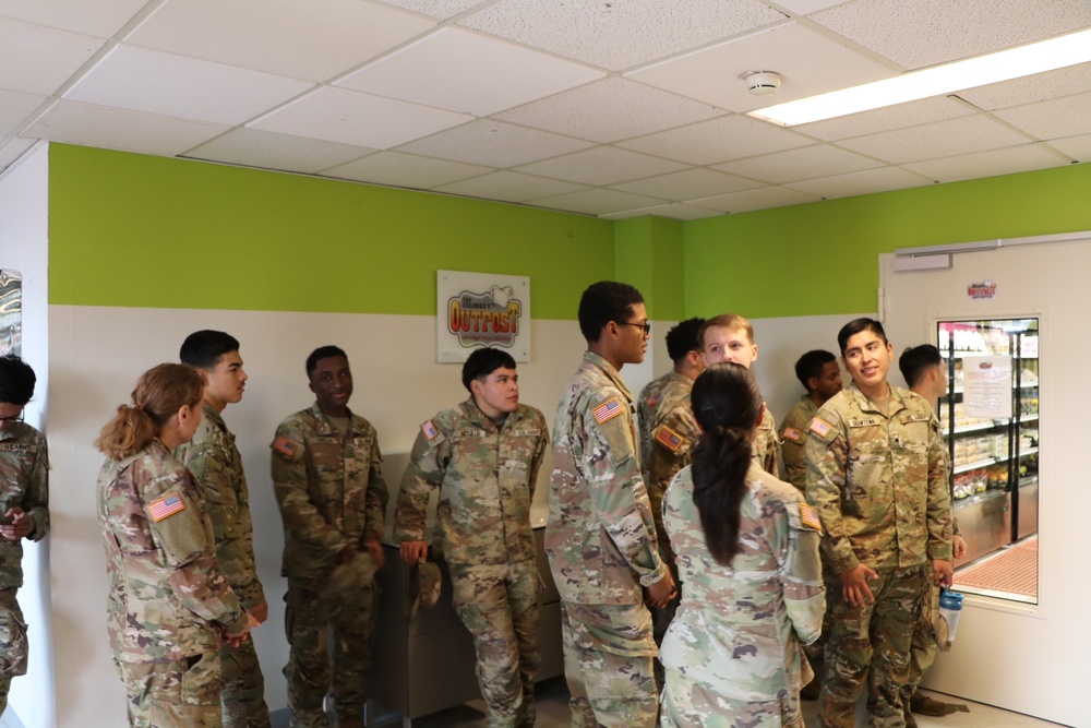 5th Battalion, 4th Air Defense Artillery Regiment Hosts Grand opening for Food Kiosk