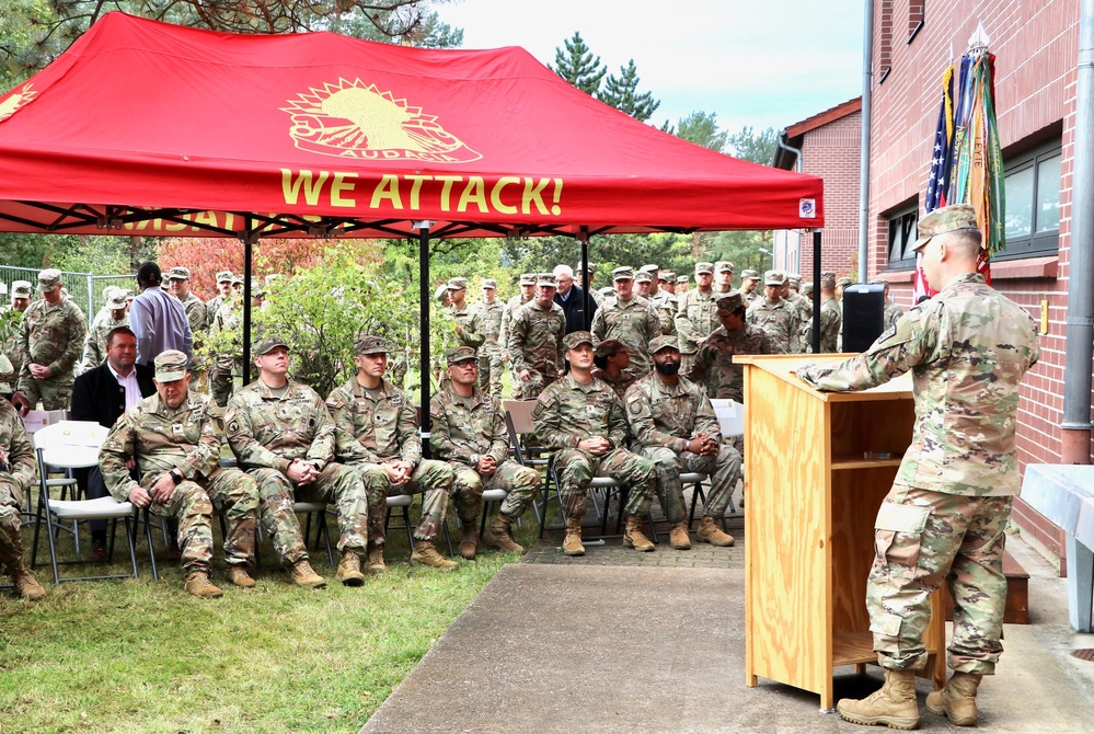 5th Battalion, 4th Air Defense Artillery Regiment Hosts Grand opening for Food Kiosk