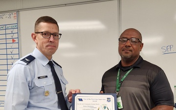 Oklahoma City Air Logistics Complex recognizes year of the first line supervisor monthly award winners