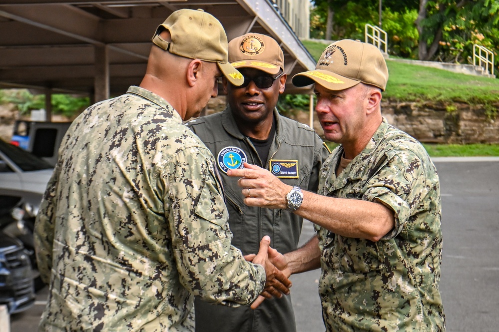 Vice Chief of Naval Operations Admiral James W. Kilby visits Joint Base Pearl Harbor-Hickam