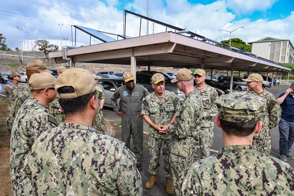 Vice Chief of Naval Operations Admiral James W. Kilby visits Joint Base Pearl Harbor-Hickam