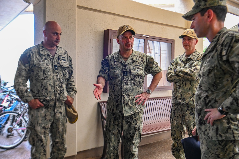 Vice Chief of Naval Operations Admiral James W. Kilby visits Joint Base Pearl Harbor-Hickam