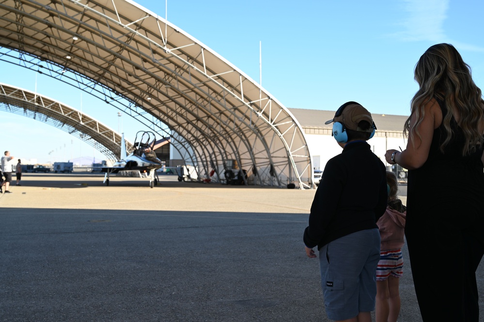 Wheatland Union High School football team touches down at Beale AFB