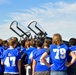 Wheatland Union High School football team touches down at Beale AFB